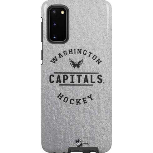 NHL Washington Capitals Black Text Galaxy S20 Pro Case
