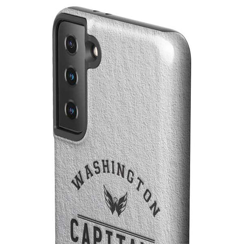 NHL Washington Capitals Black Text Galaxy S21 Plus 5G Pro Case