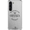 NHL Washington Capitals Black Text Galaxy S23 Clear Case