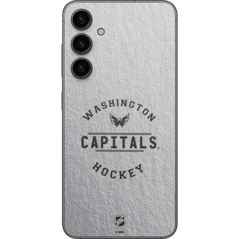 NHL Washington Capitals Black Text Galaxy S23 FE Skin