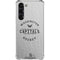 NHL Washington Capitals Black Text Galaxy S23 Plus Clear Case