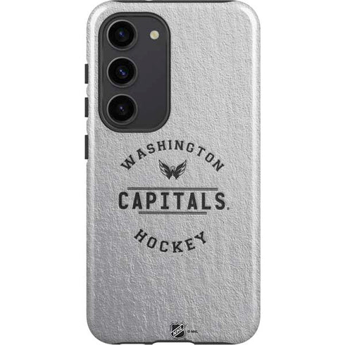 NHL Washington Capitals Black Text Galaxy S23 Pro Case