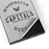 NHL Washington Capitals Black Text Galaxy S23 Ultra Skin