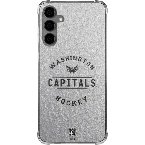 NHL Washington Capitals Black Text Galaxy S24 Plus Clear Case