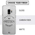 NHL Washington Capitals Black Text Galaxy S9 Skin