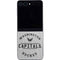 NHL Washington Capitals Black Text Galaxy Z Flip5 5G Skin