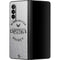 NHL Washington Capitals Black Text Galaxy Z Fold3 5G Skin