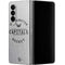 NHL Washington Capitals Black Text Galaxy Z Fold4 5G Skin