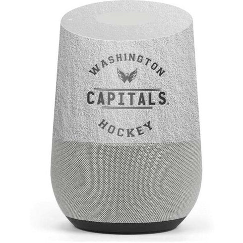NHL Washington Capitals Black Text Google Home Skin