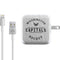 NHL Washington Capitals Black Text iPad Charger (10W USB) Skin