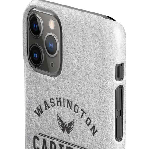 NHL Washington Capitals Black Text iPhone 11 Pro Lite Case