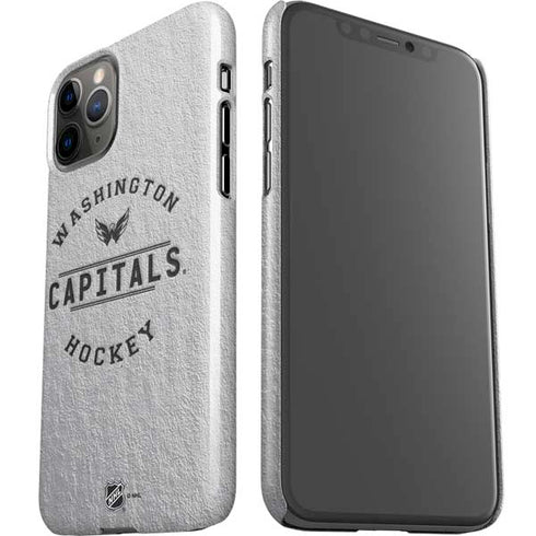 NHL Washington Capitals Black Text iPhone 11 Pro Lite Case