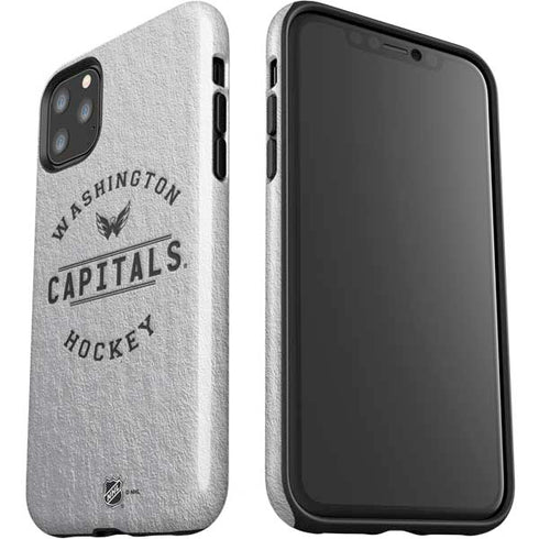 NHL Washington Capitals Black Text iPhone 11 Pro Max Impact Case
