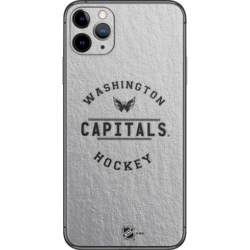 NHL Washington Capitals Black Text iPhone 11 Pro Max Skin