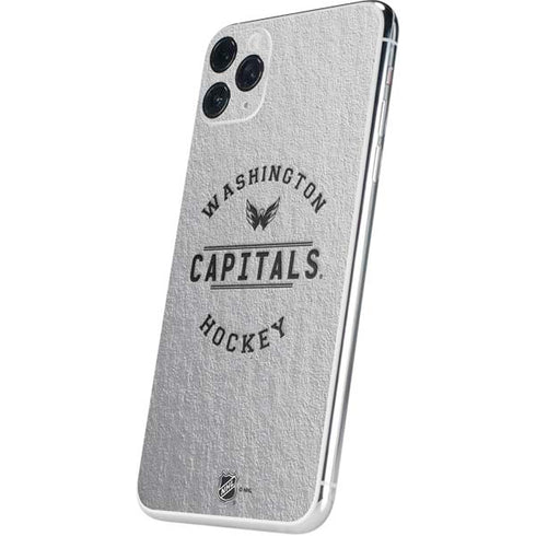 NHL Washington Capitals Black Text iPhone 11 Pro Max Skin