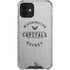 NHL Washington Capitals Black Text iPhone 12 Mini Clear Case