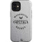 NHL Washington Capitals Black Text iPhone 12 Mini Impact Case