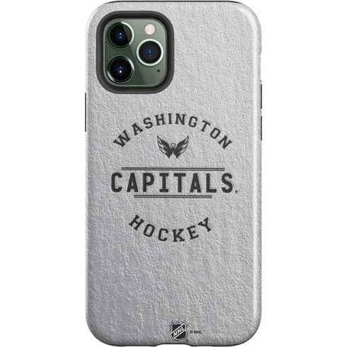 NHL Washington Capitals Black Text iPhone 12 Pro Impact Case