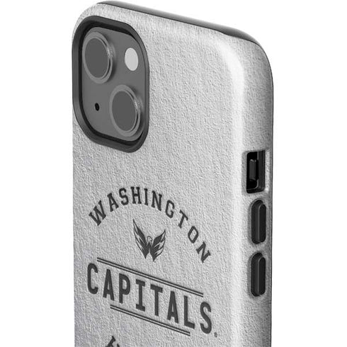 NHL Washington Capitals Black Text iPhone 13 Impact Case