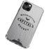 NHL Washington Capitals Black Text iPhone 13 Mini Clear Case