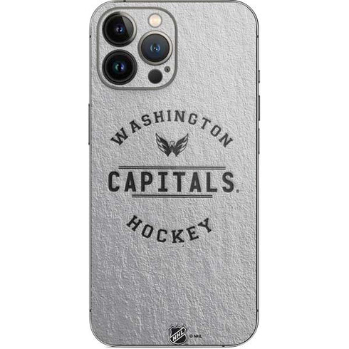 NHL Washington Capitals Black Text iPhone 13 Pro Max Skin