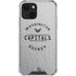 NHL Washington Capitals Black Text iPhone 14 Clear Case