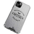 NHL Washington Capitals Black Text iPhone 14 Clear Case