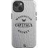 NHL Washington Capitals Black Text iPhone 15 Impact Case