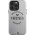 NHL Washington Capitals Black Text iPhone 14 Pro Impact Case