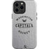 NHL Washington Capitals Black Text iPhone 14 Pro Max Impact Case