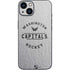 NHL Washington Capitals Black Text iPhone 14 Skin