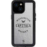 NHL Washington Capitals Black Text iPhone 15 Waterproof Case