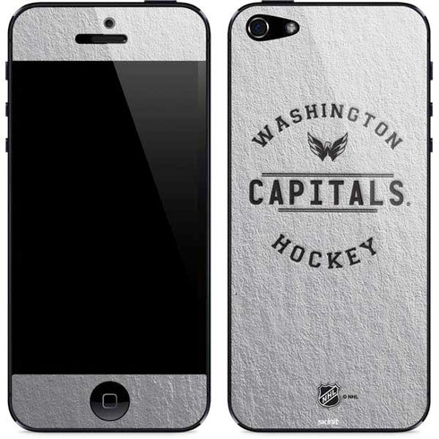 NHL Washington Capitals Black Text iPhone 5/5s/5SE Skin
