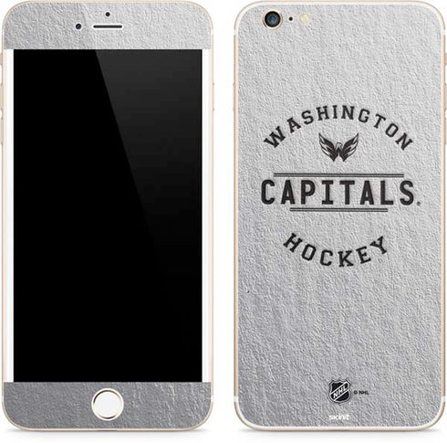 NHL Washington Capitals Black Text iPhone 6/6s Plus Skin