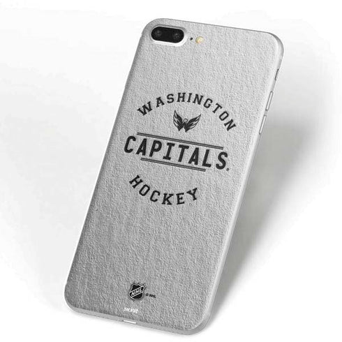 NHL Washington Capitals Black Text iPhone 7 Plus Skin