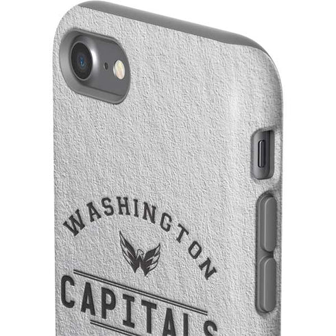 NHL Washington Capitals Black Text iPhone SE (2nd & 3rd Gen) Pro Case