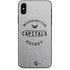 NHL Washington Capitals Black Text iPhone XS Skin