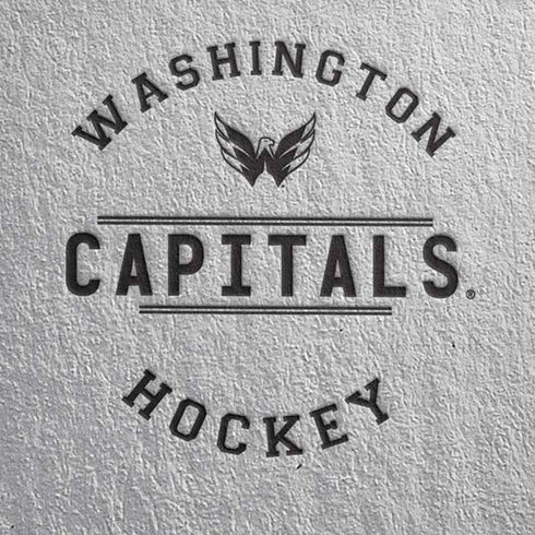 NHL Washington Capitals Black Text iPhone XS Skin