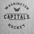 NHL Washington Capitals Black Text iPhone XS Skin