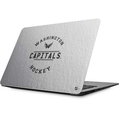 NHL Washington Capitals Black Text Apple MacBook Skin