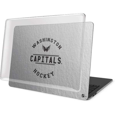 NHL Washington Capitals Black Text MacBook Pro 13in (2020) Case plus Skin
