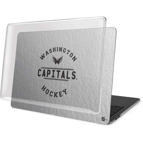 NHL Washington Capitals Black Text MacBook Pro 15in (2016-19) Case plus Skin