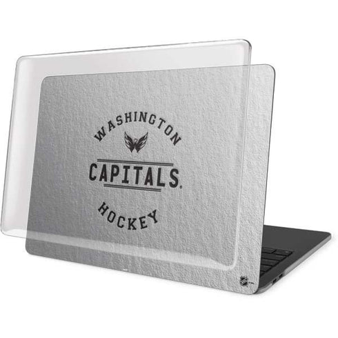 NHL Washington Capitals Black Text MacBook Pro 16in (2019-20) Case plus Skin