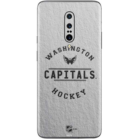 NHL Washington Capitals Black Text OnePlus 7 Pro Skin