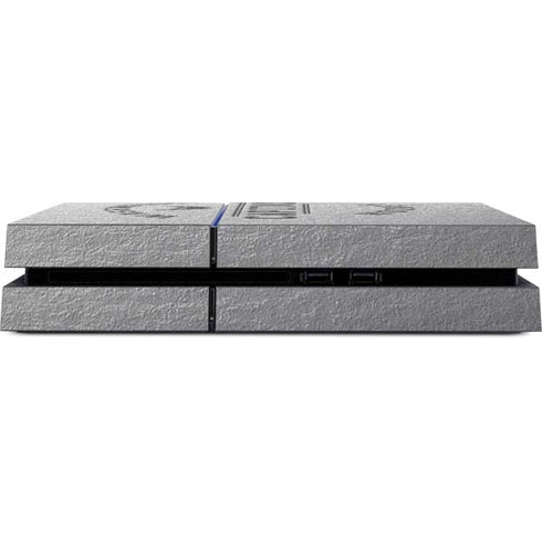 NHL Washington Capitals Black Text PS4 Console Skin