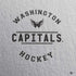 NHL Washington Capitals Black Text PS4 Console Skin