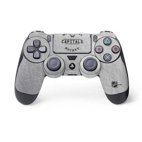 NHL Washington Capitals Black Text PS4 Controller Skin