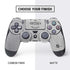 NHL Washington Capitals Black Text PS4 Controller Skin