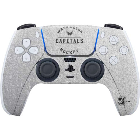 NHL Washington Capitals Black Text PS5 Controller Skin