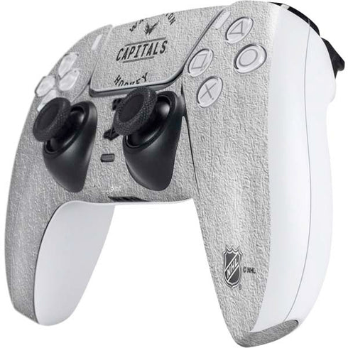 NHL Washington Capitals Black Text PS5 Controller Skin